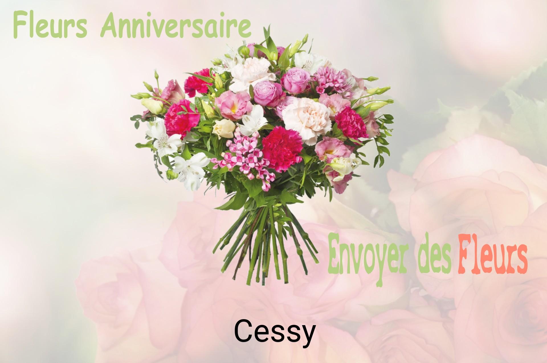 Bouquet de fleurs d’anniversaire livré à Cessy